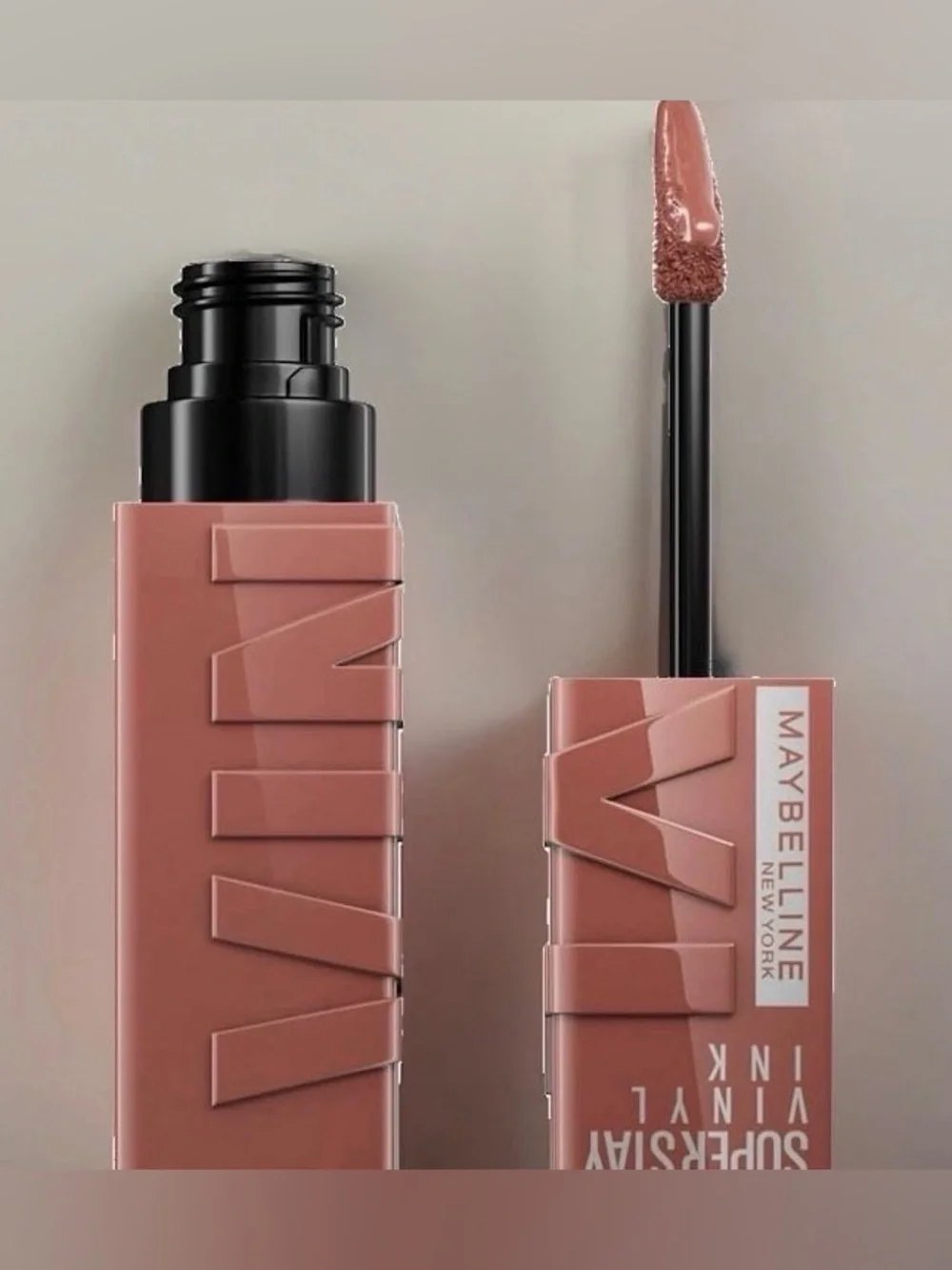 2x Maybelline Super Stay Vinyl Ink Liquid Lipsticks ~120 PUNCHY (Medium Brown)